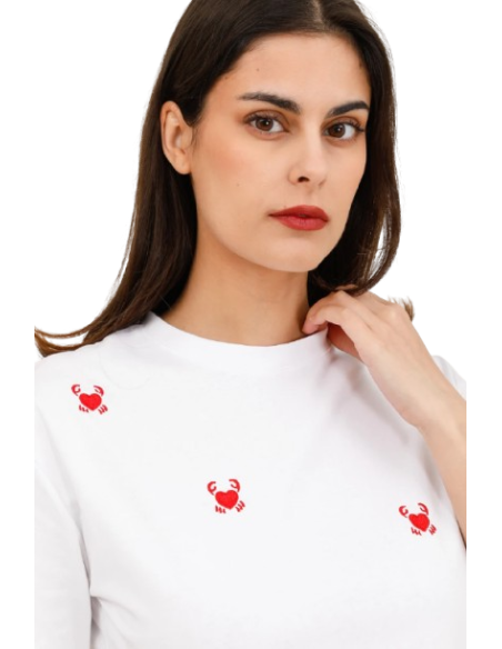 Bahe - Tee-shirt Coeur blanc pas cher| La Boite de Magie Nice