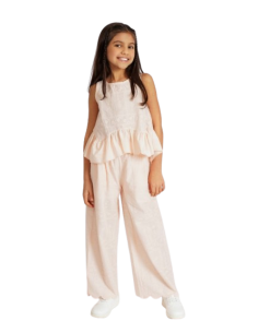 ATIVO - Ensemble broderie pêche 4 - 14 ans