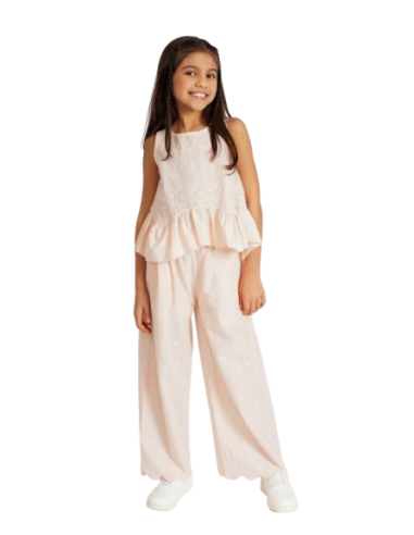ATIVO - Ensemble broderie pêche 4 - 14 ans