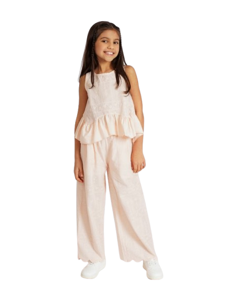 ATIVO - Ensemble broderie pêche 4 - 14 ans