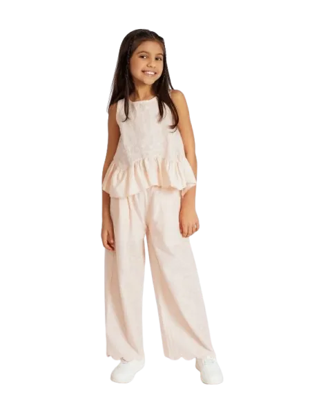 ATIVO - Ensemble broderie pêche 4 - 14 ans