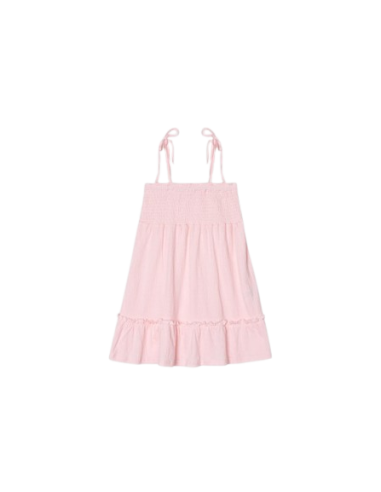 ATIVO - Robe bretelles rose 4 - 10 ans pas cher| La Boîte de Magie Nice