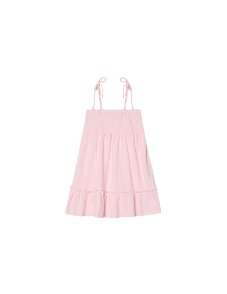 ATIVO - Robe bretelles rose 4 - 10 ans pas cher| La Boîte de Magie Nice
