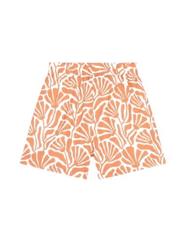 ATIVO - Short imprimé orange 4 - 10 ans pas cher| La Boîte de Magie Nice