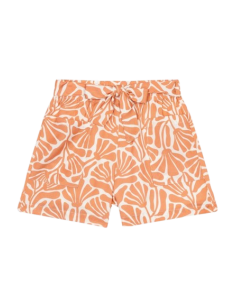 ATIVO - Short imprimé orange 4 - 10 ans