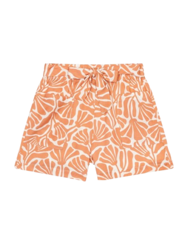 ATIVO - Short imprimé orange 4 - 10 ans