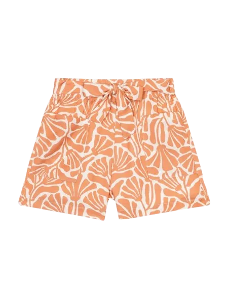 ATIVO - Short imprimé orange 4 - 10 ans