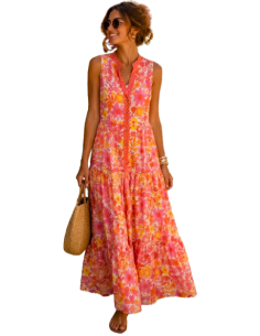 BAHE - Robe April vintage rayé pas cher| La Boite de Magie Nice
