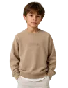 ELENA - Sweat Design camel 6 - 14 ans