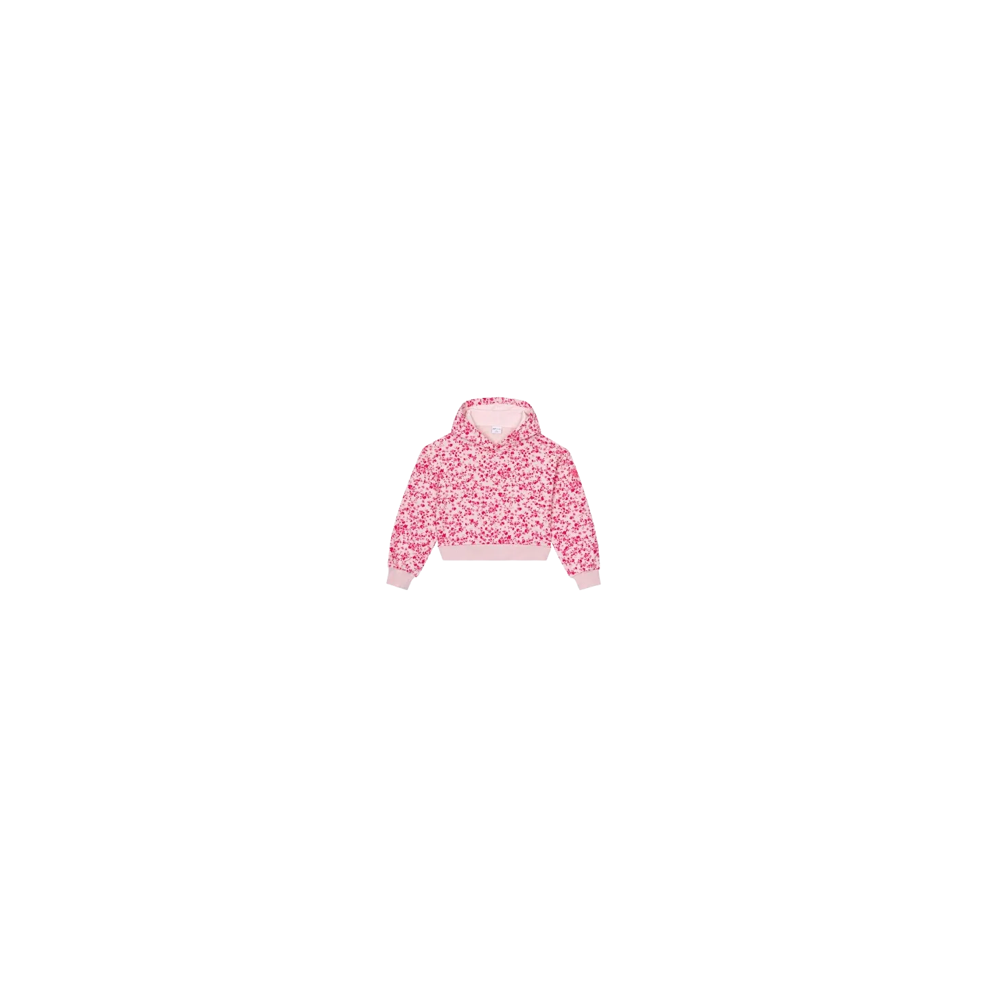 ATIVO - Sweat à Capuche Fleuri Rose 4 - 12 ans pas cher| La Boîte de Magie Nice