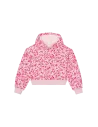 ATIVO - Sweat à Capuche Fleuri Rose 4 - 12 ans pas cher| La Boîte de Magie Nice