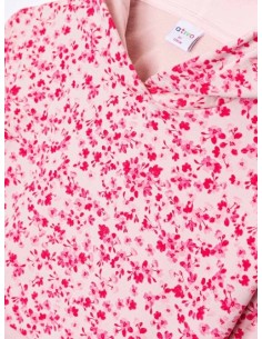 ATIVO - Sweat à Capuche Fleuri Rose 4 - 12 ans pas cher| La Boîte de Magie Nice 2