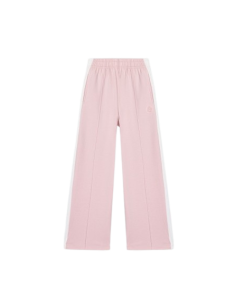 ATIVO - Pantalon Wide-Leg Rose Poudré à Bandes Blanches 4 - 14 ans pas cher| La Boîte de Magie Nice