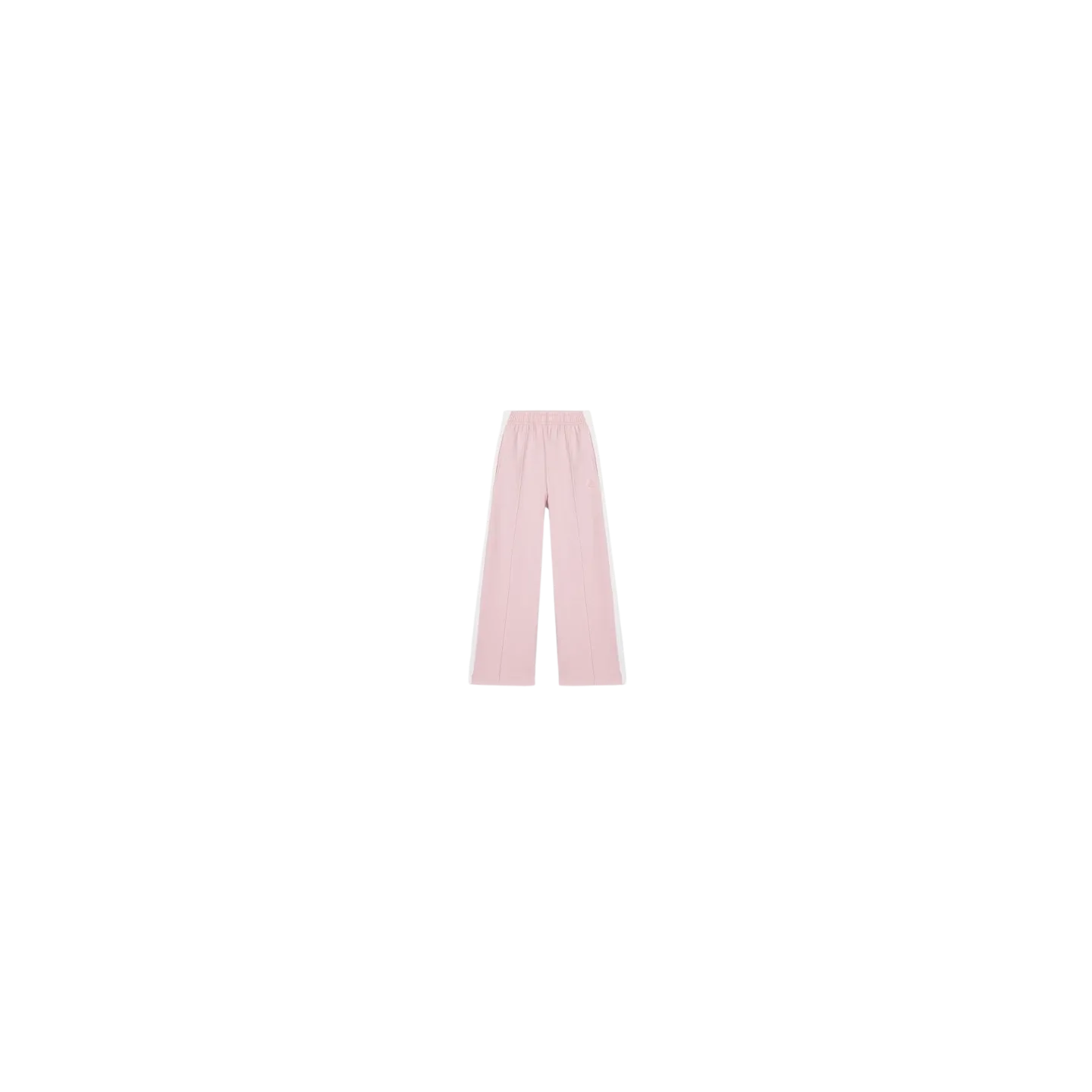 ATIVO - Pantalon Wide-Leg Rose Poudré à Bandes Blanches 4 - 14 ans pas cher| La Boîte de Magie Nice