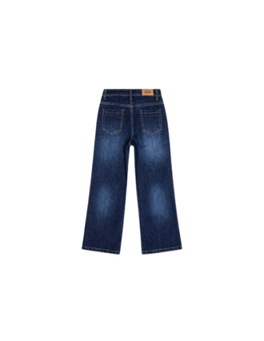 ATIVO - Jean fille bleu foncé 4 - 10 ans pas cher| la Boîte de Magie Nice