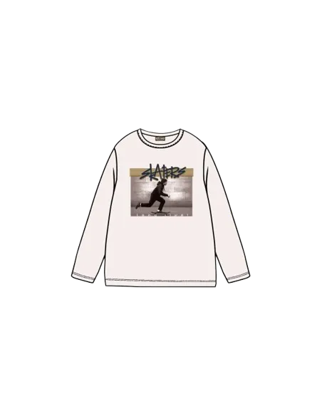 ATIVO - Tee-shirt Skaters blanc 4 - 12 ans