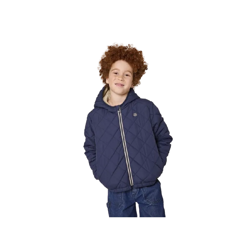 TDM - Doudoune Xabrin matelassée doublée  marine 4- 12 ans