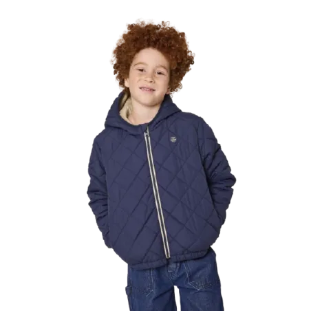TDM - Doudoune Xabrin matelassée doublée  marine 4- 12 ans