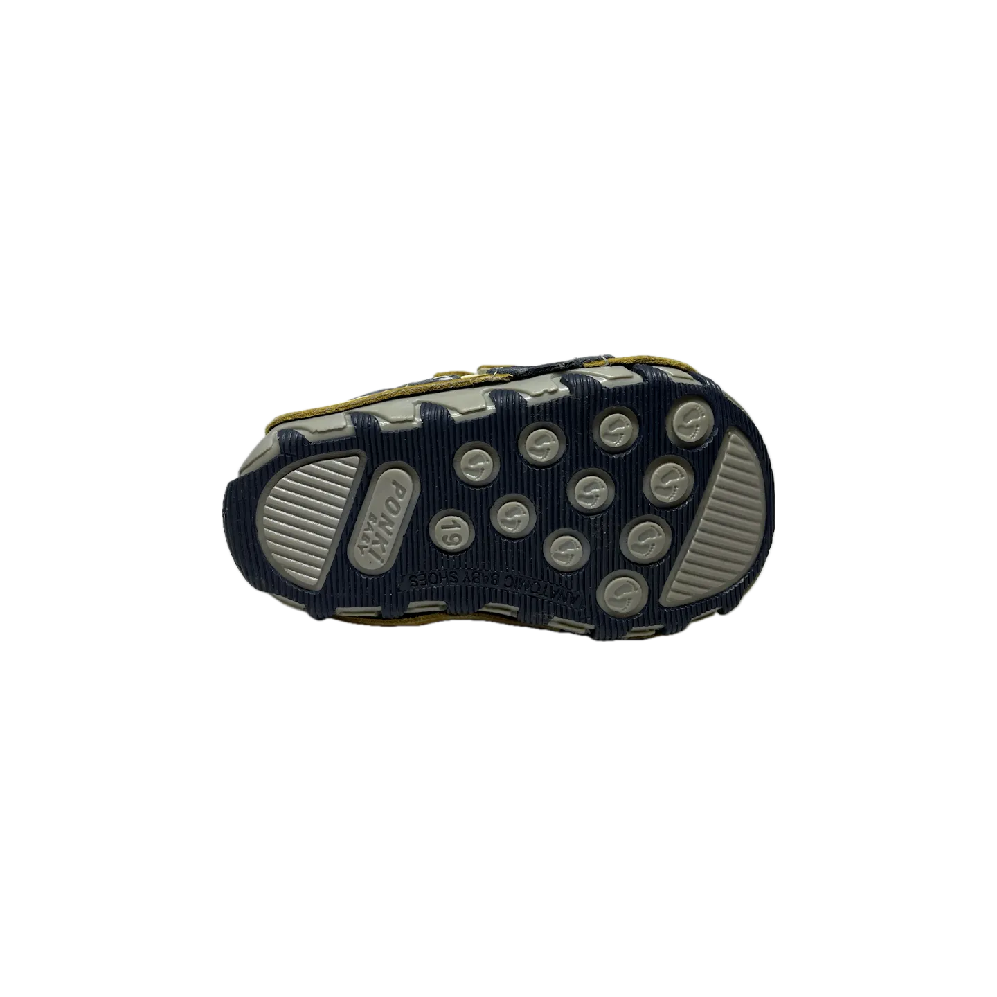 PONKI - Bottines bébé Puffy Draeydo Jaune