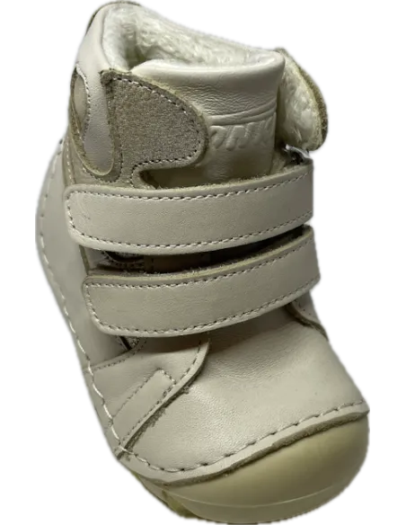 PONKI - Bottines Fille Puffy Draeydo Beige