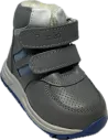 PONKI - Bottines Bébé Mixte Ponki Sneakers Gris