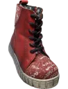 PONKI - Bottines World red pas cher | La Boite De Magie