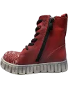 PONKI - Bottines World red pas cher | La Boite De Magie
