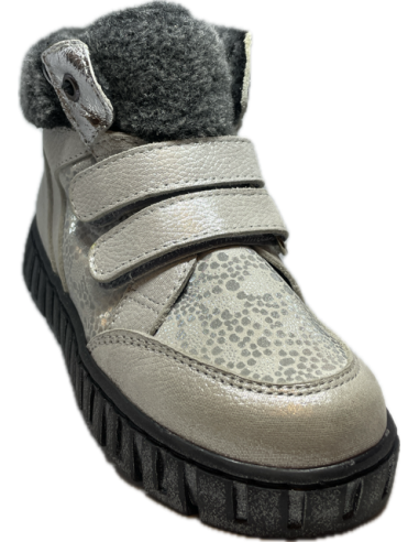 PONKI - Bottines Bébé Mixte Ponki Sneakers Gris pas cher | LaBoiteDeMagie