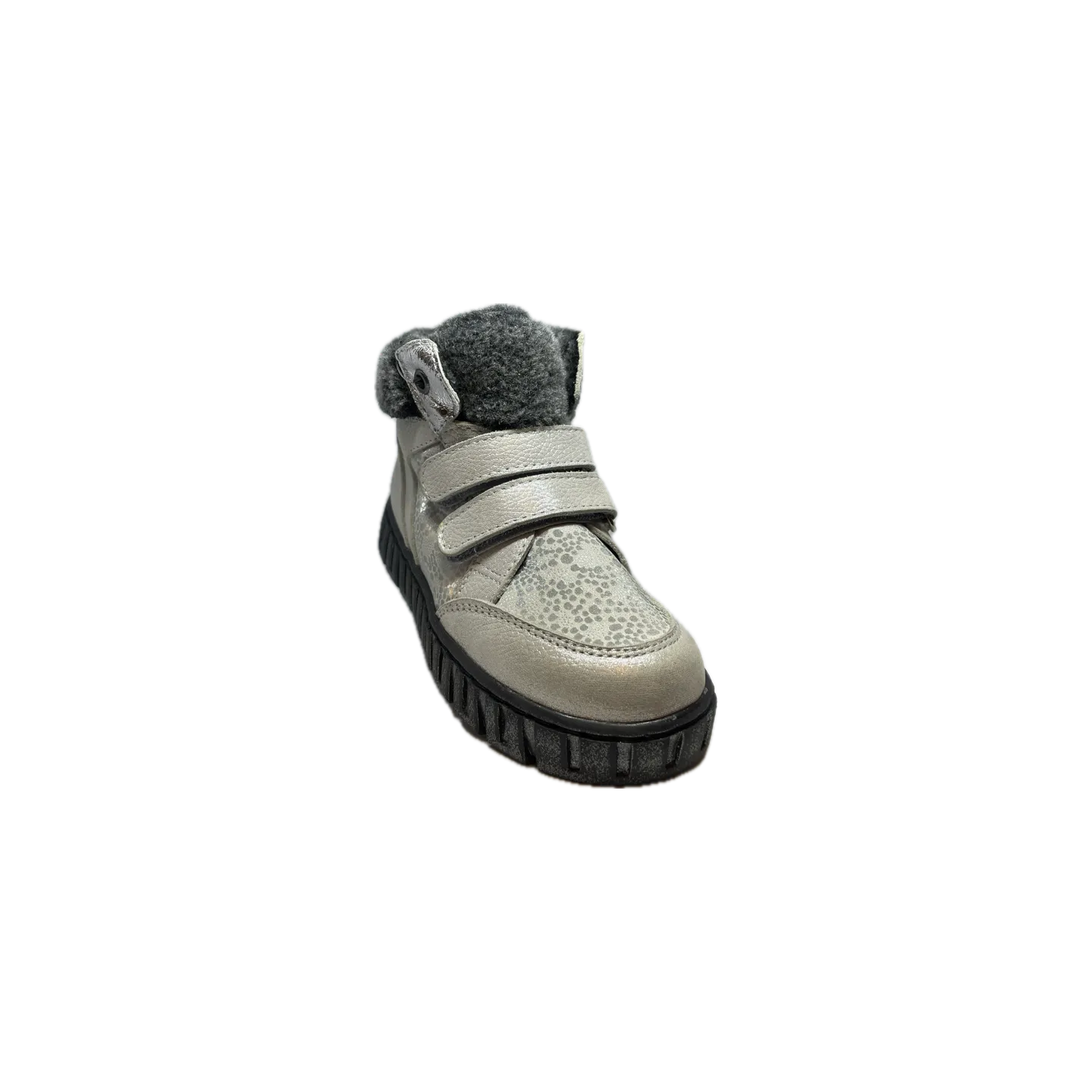 PONKI - Bottines Bébé Mixte Ponki Sneakers Gris pas cher | LaBoiteDeMagie
