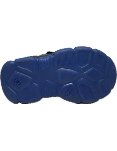 PONKI - Bottines Bébé Garçon Puffy Draeydo Marine pas cher | LaBoiteDeMagie
