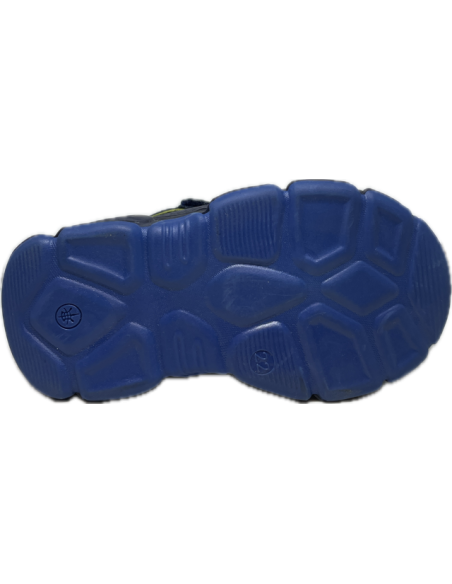 PONKI - Bottines Bébé Garçon Puffy Draeydo Marine pas cher | LaBoiteDeMagie