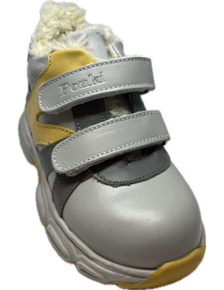 PONKI - Bottines Bébé Garçon Puffy Draeydo Bleu Canard pas cher | LaBoiteDeMagie