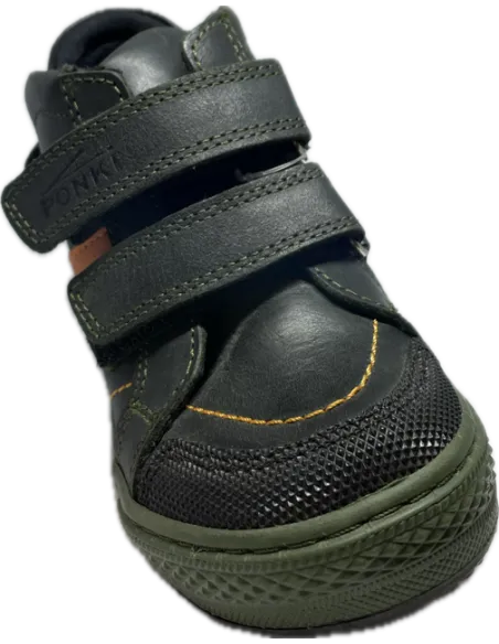PONKI - Sneakers Kaki pas cher | La Boite De Magie