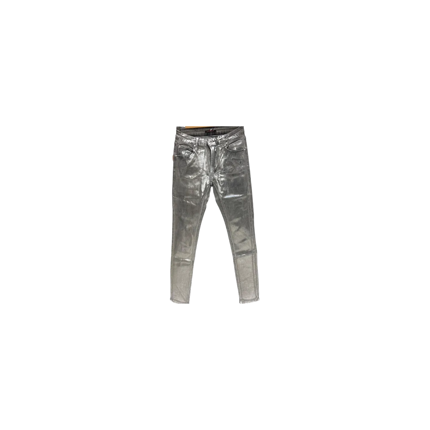 BAHE - Pantalon femme argent