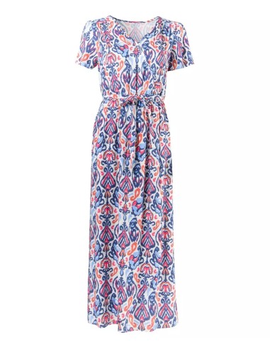 EOM - Robe à manches courtes ECOVERO imprimée
