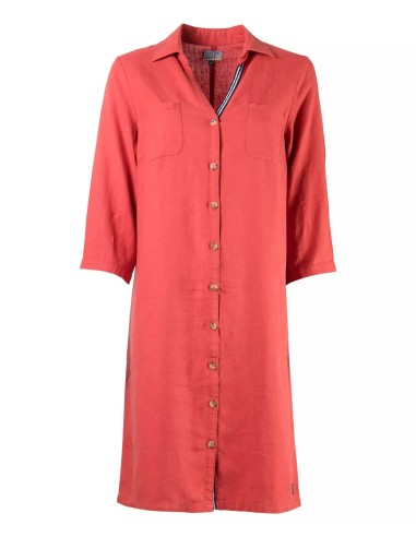 EOM - Robe PYLOBE rouge terracotta