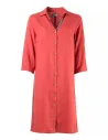 EOM - Robe PYLOBE rouge terracotta