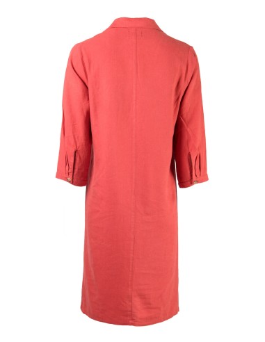 EOM - Robe PYLOBE rouge terracotta pas cher|La Boite de Magie