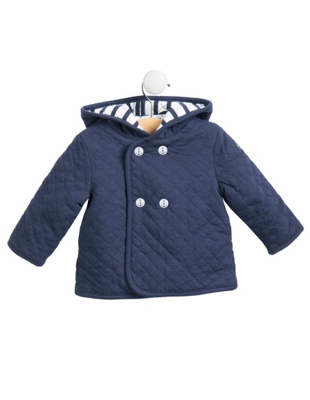 EOM - Veste OISILLON révérsible indigo