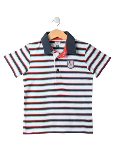 EOM - Polo Cabizkid rayé multicolor