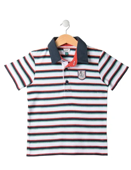 EOM - Polo Cabizkid rayé multicolor