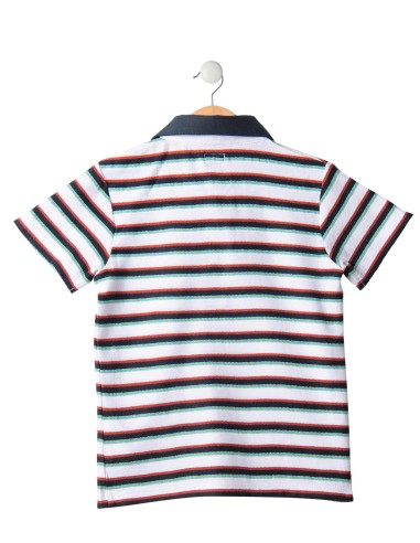 EOM - Polo Cabizkid rayé multicolore pas cher|La Boite de Magie