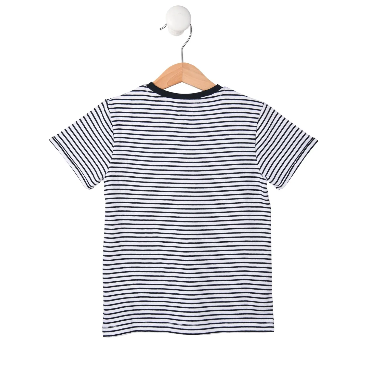 Elle est où la mer - Tee-shirt AGRILO rayé indigo pas cher| La Boite de Magie
