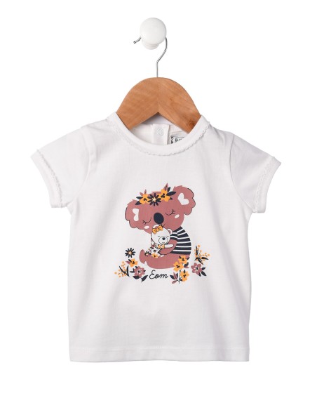 EOM - Tee-shirt Eshirt naturel
