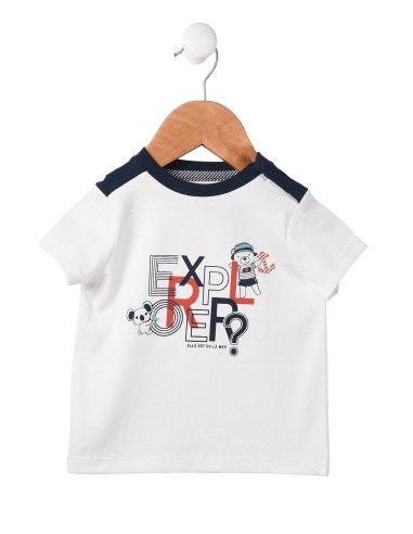 EOM - Tee-shirt AUTOL naturel