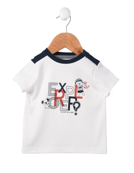 EOM - Tee-shirt AUTOL naturel