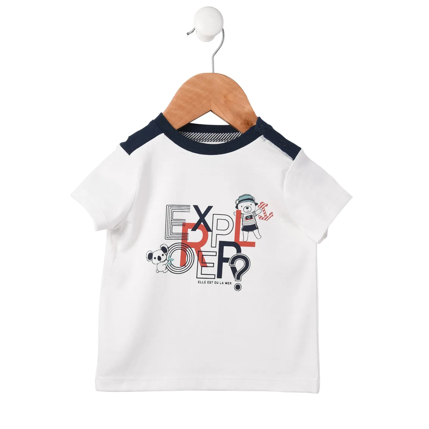 EOM - Tee-shirt AUTOL naturel