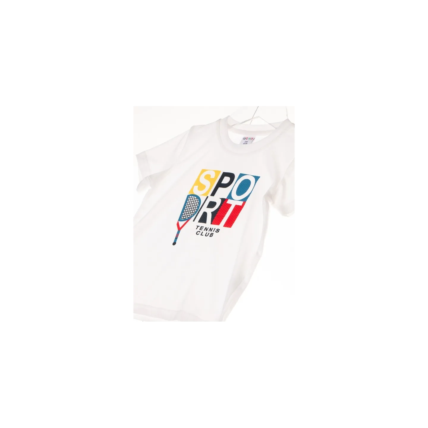 ATIVO - Tee-shirt Sport blanc