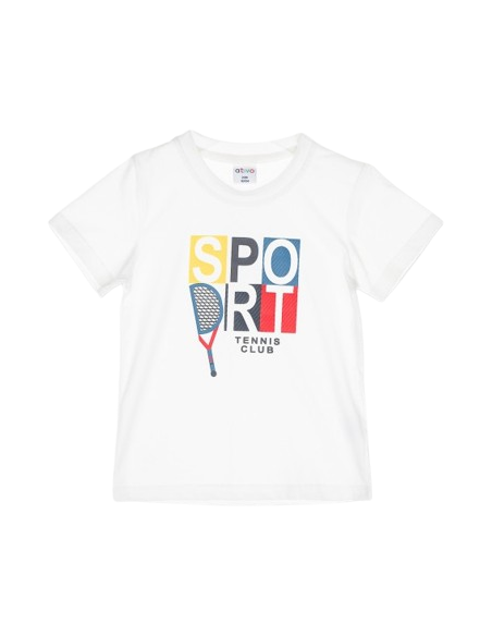 ATIVO - Tee-shirt Sport blanc