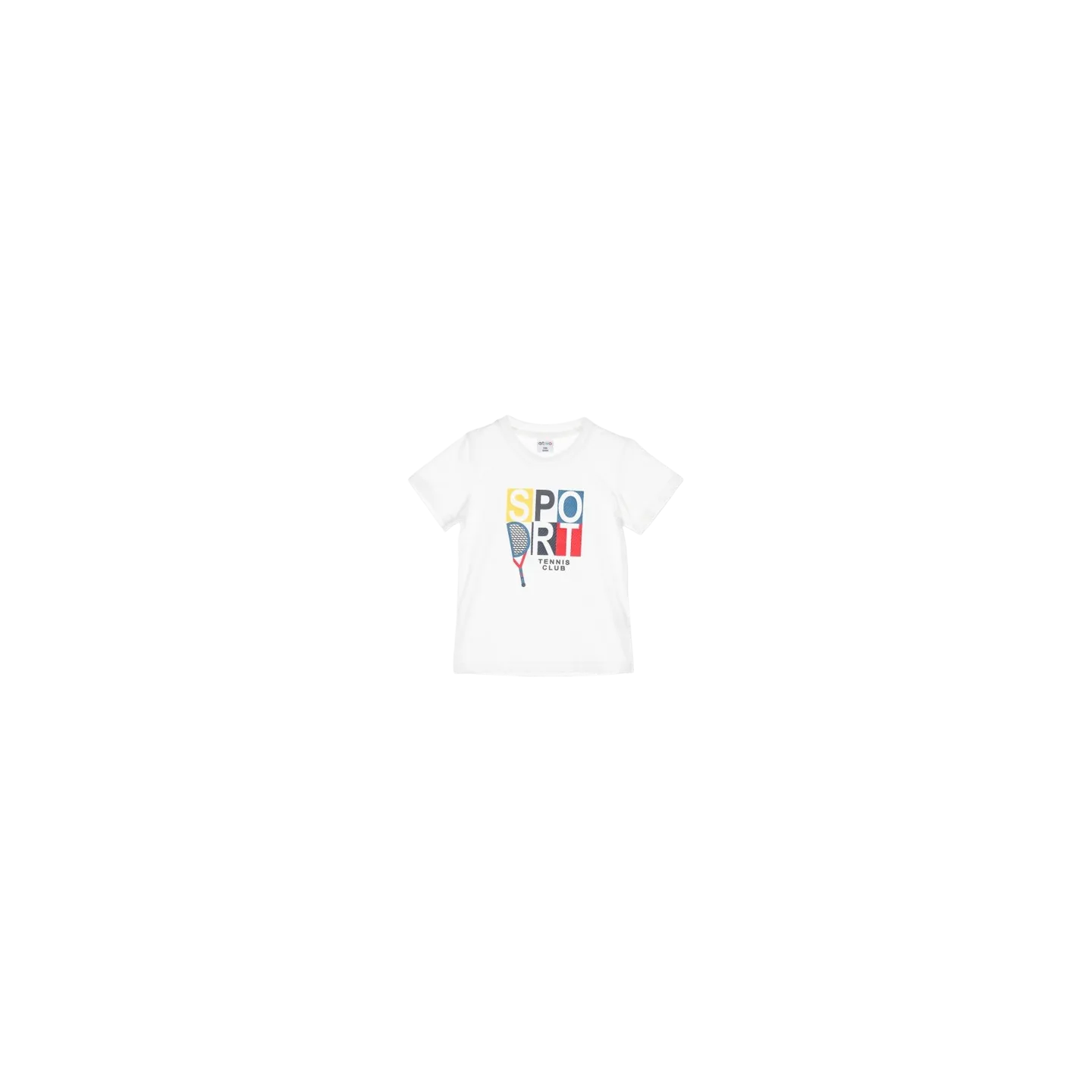 ATIVO - Tee-shirt Sport blanc